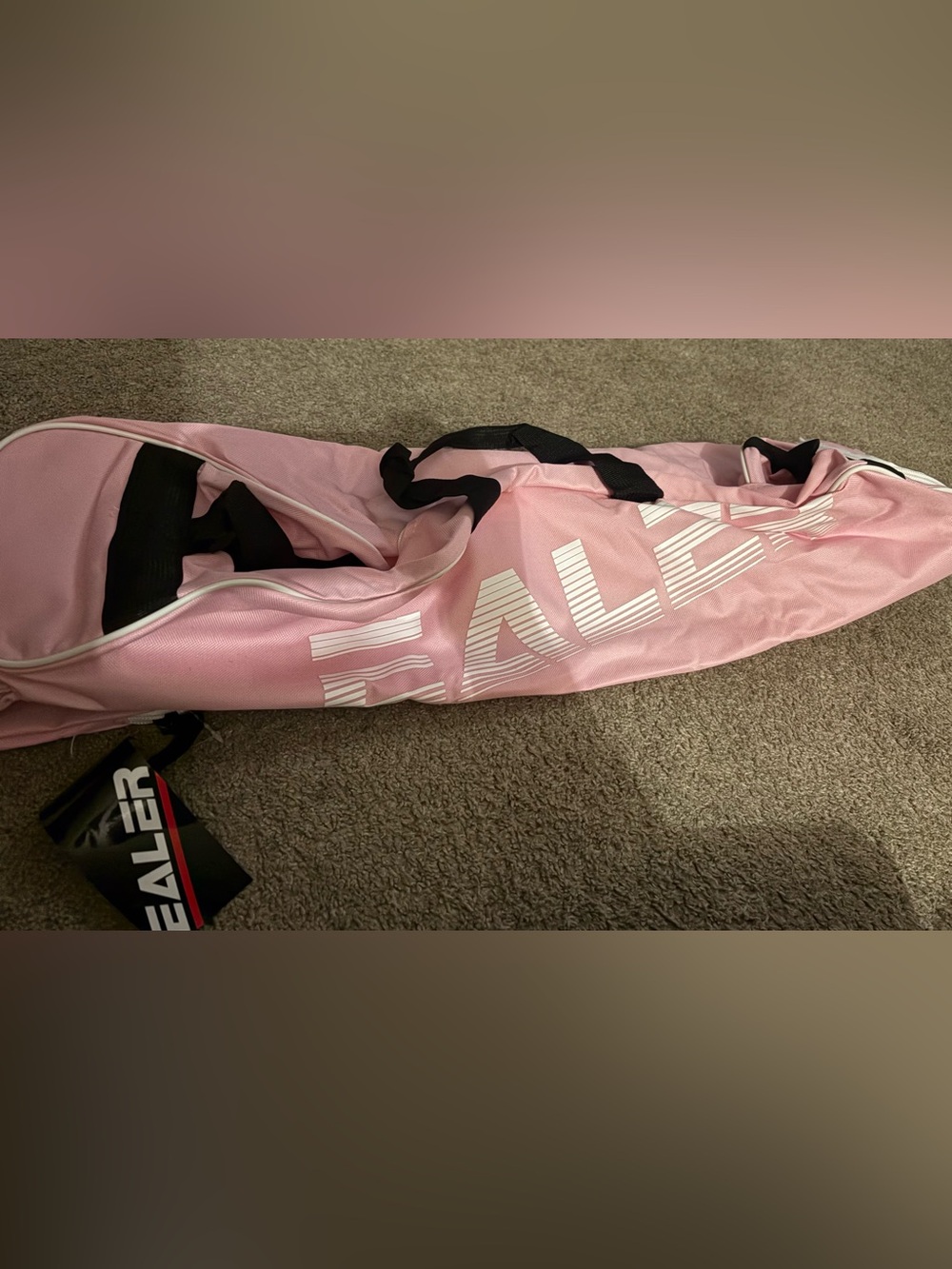 Pink Sports Baseball Bat Bag for Women